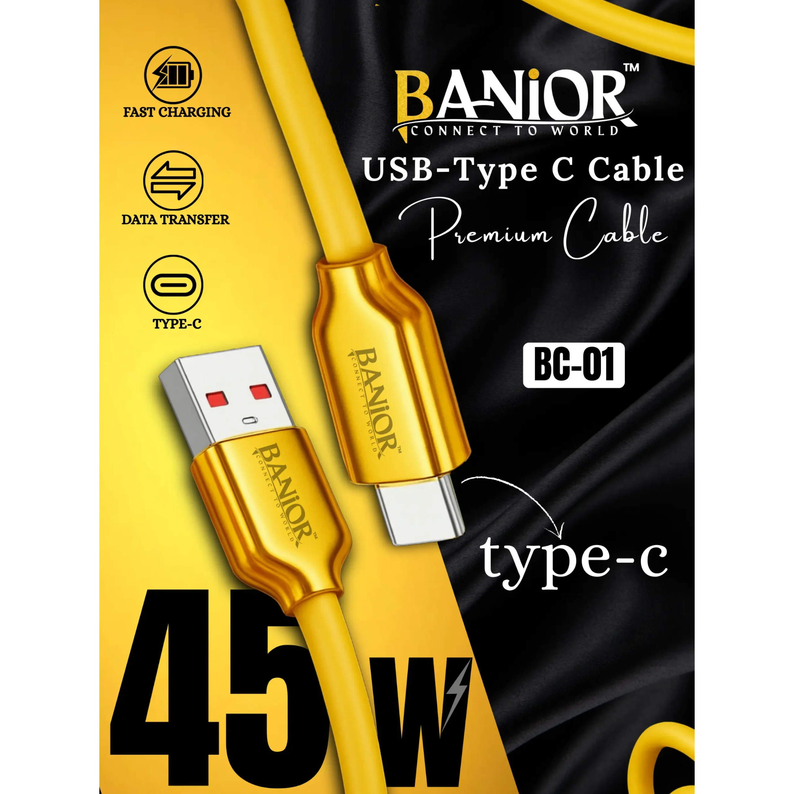 banior premium type c cable